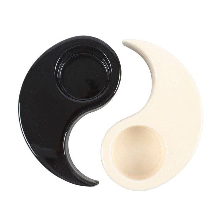 Yin Yang 2-delige theelichthouder | Something Different