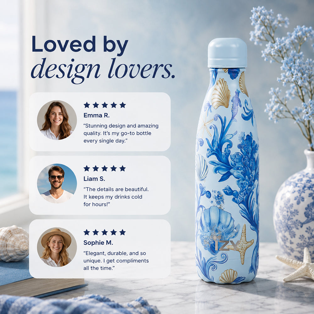 Thermosfles - Blu Marina - 500ml | IZY Bottles