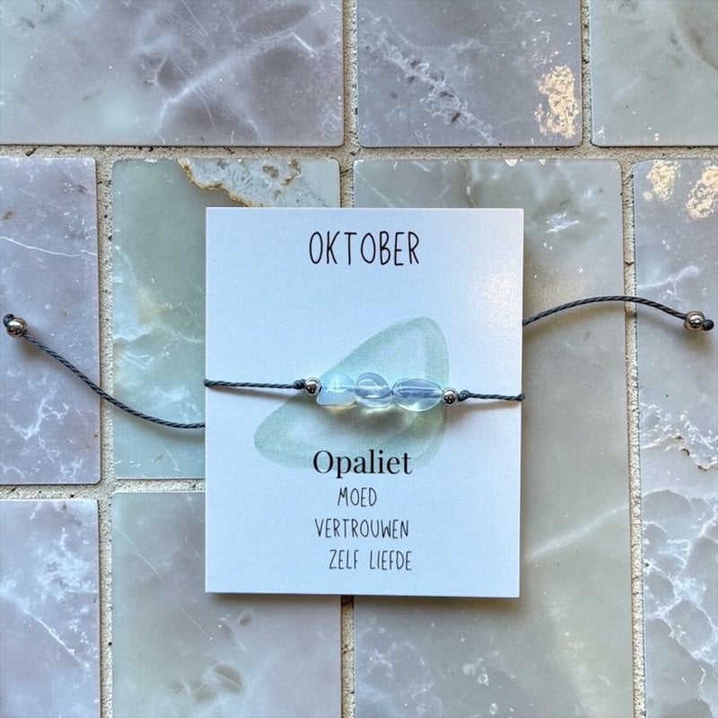 Maandarmband Oktober | Sidedish