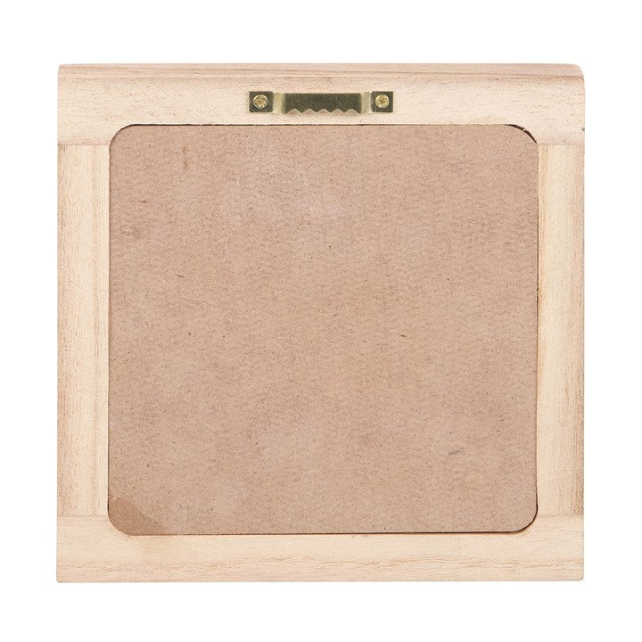 Oranje ik hou het meest van de herfst houten frame bord | Something Different