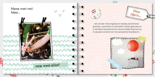 hoera je wordt oma boek