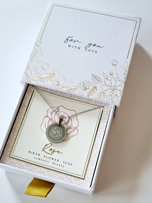 ketting-geboortebloem-juni-zilver