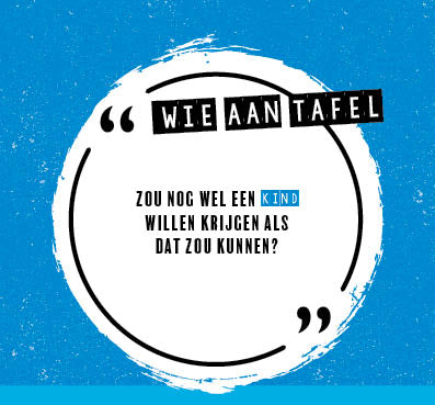 Wie aan tafel? 50+