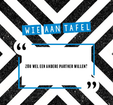 Wie aan tafel? 50+