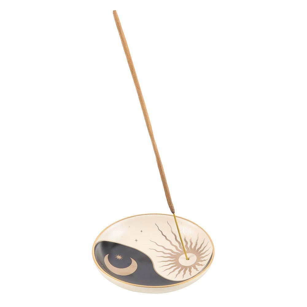 Yin Yang Keramische Wierookhouder Plaat | Something Different