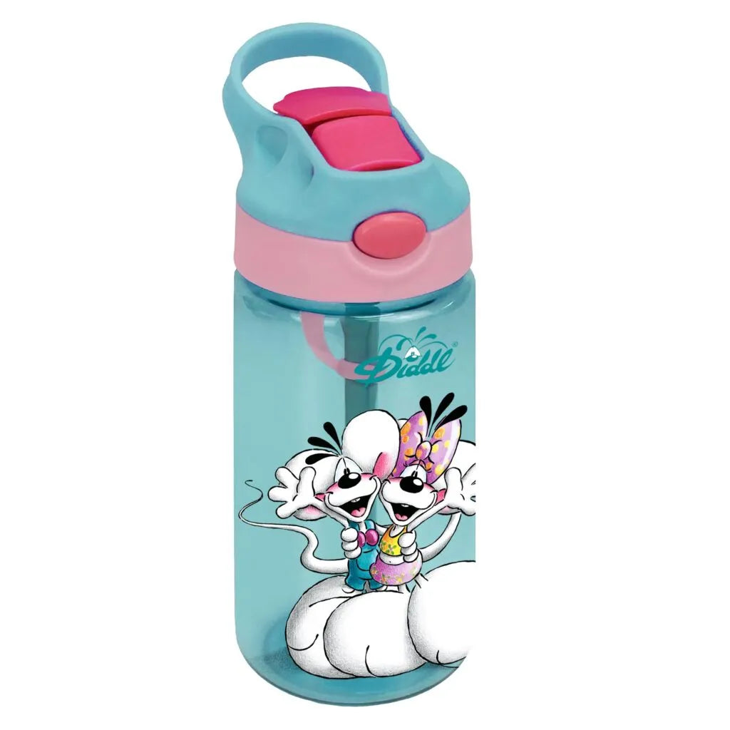 Drinkfles 450ml turquoise | Diddl