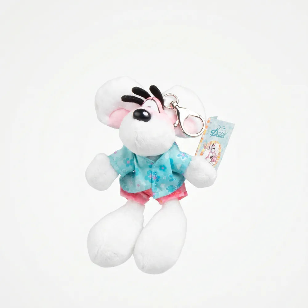 Knuffel pluche Diddl sleutelhanger 15 cm | Diddl