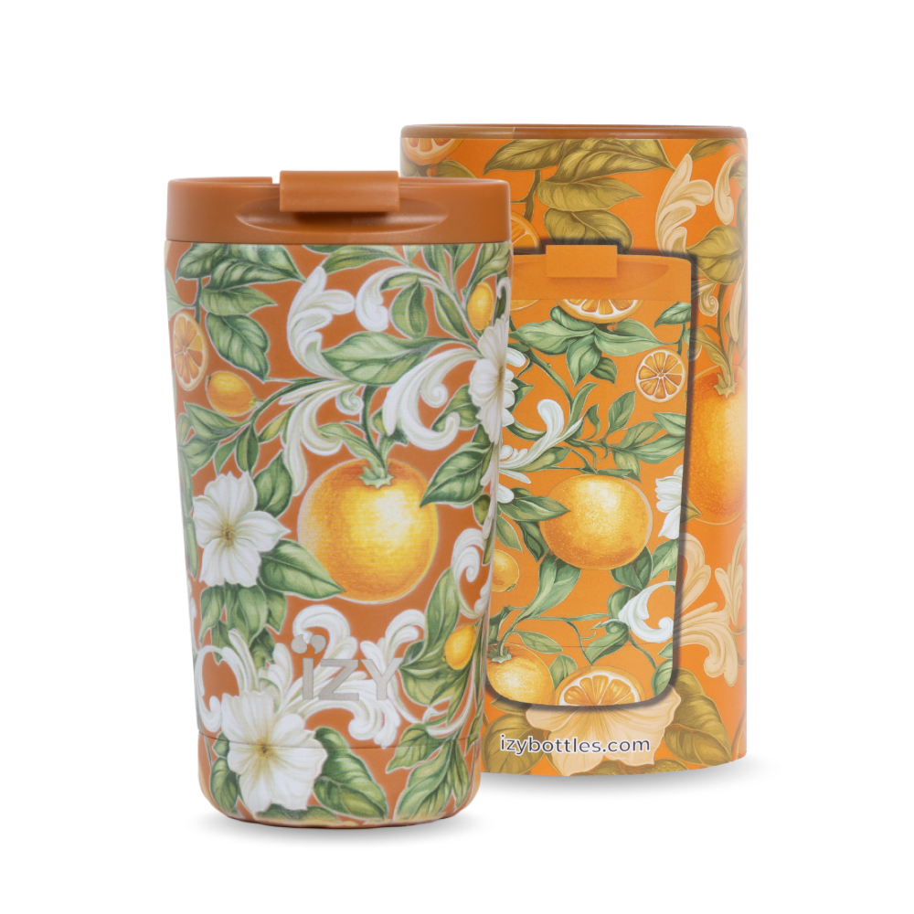 Thermos mug- Fiore d’Arancia - 350ml | IZY Bottles