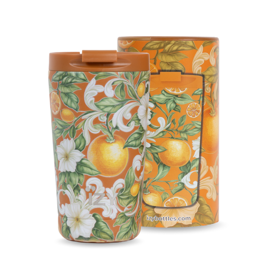 Thermos mug- Fiore d’Arancia - 350ml | IZY Bottles