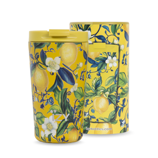 Thermos mug - Giallo Limone - 350ml | IZY Bottles