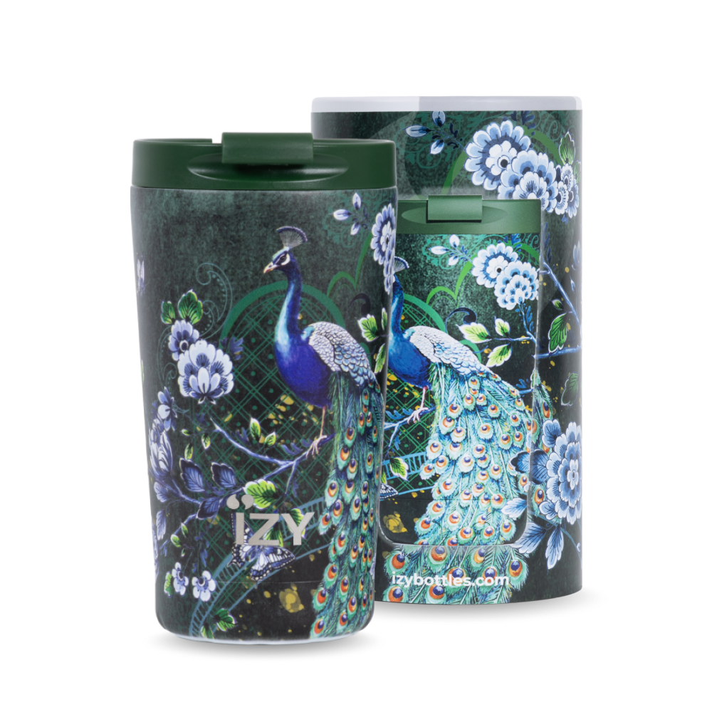 Thermos mug - Majestic Green - 350ml | IZY Bottles