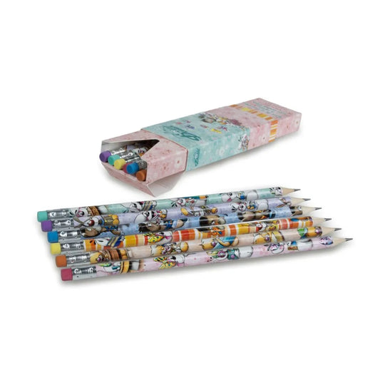 Potloden met gum (12 stuks) | Diddl