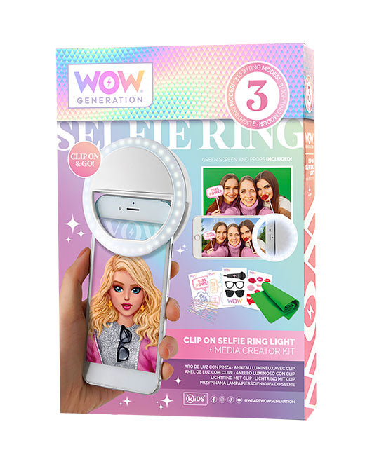WOW Generation | CLIP ON SELFIE RING LIGHT KIT