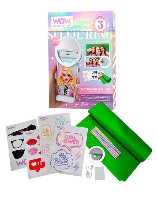 WOW Generation | CLIP ON SELFIE RING LIGHT KIT