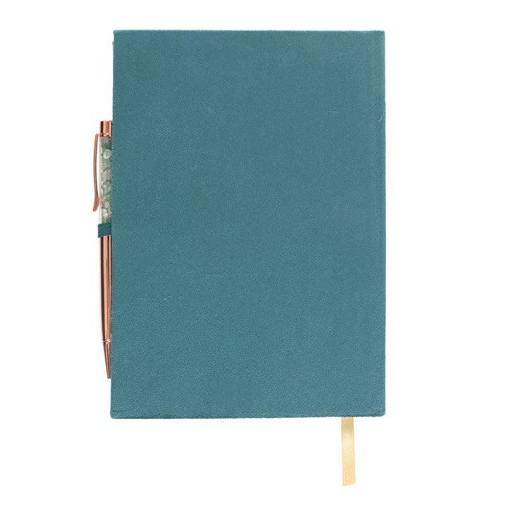 Boek van Overvloed Dagboek met Groene Aventurijn Kristalpen | Something Different