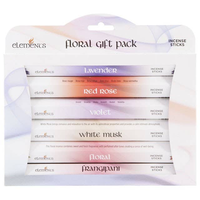 Elements Floral Fragrances wierookstokje -  cadeaupakket | Something Different