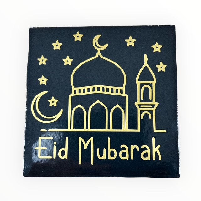 Teksttegel Eid Mubarak A