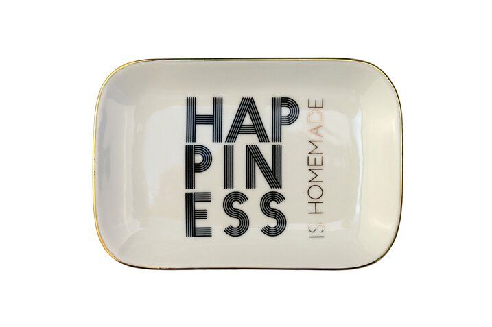 Happiness is homemade - Love Plates | Giftcompany