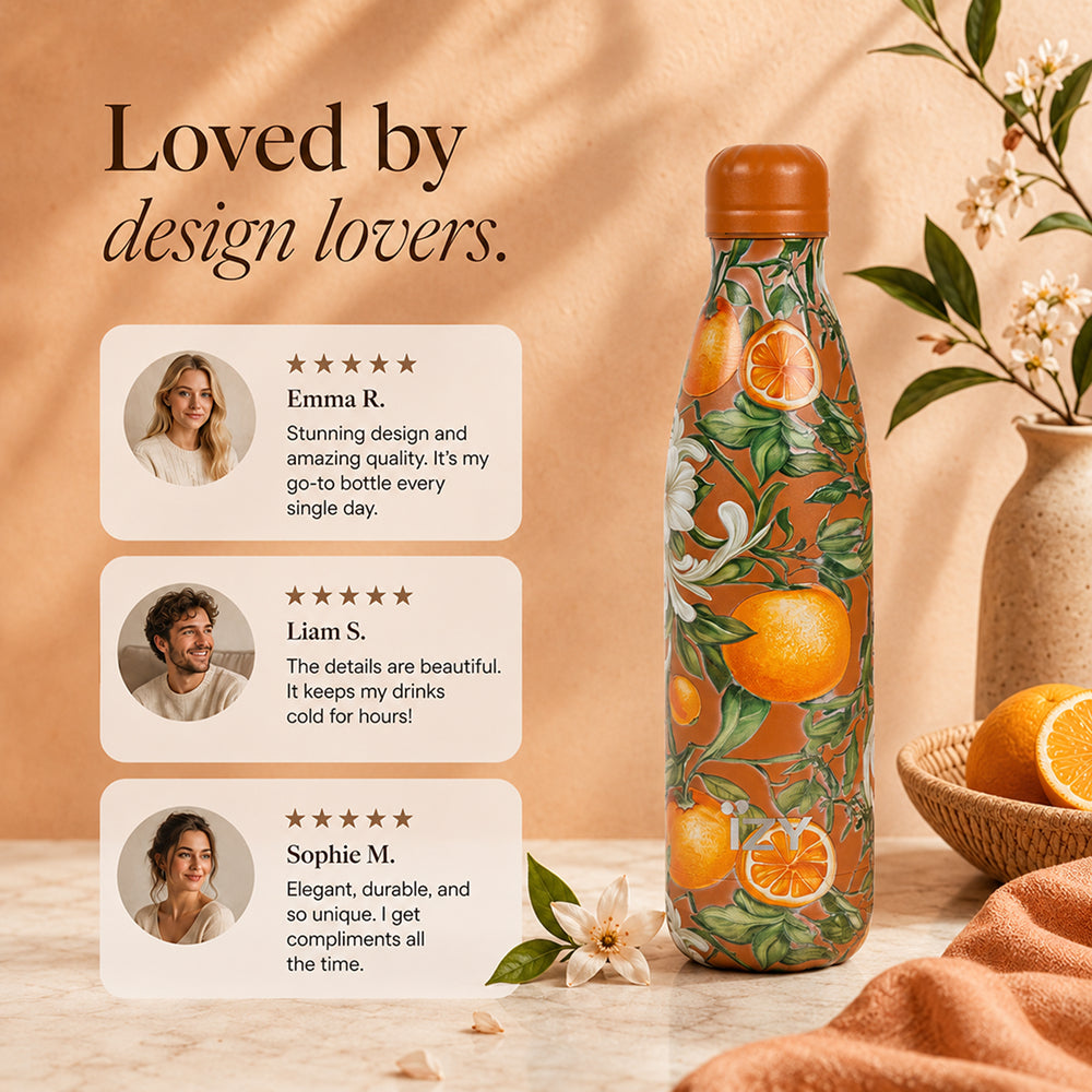 Thermosfles - Fiore d’Arancia - 500ml | IZY Bottles