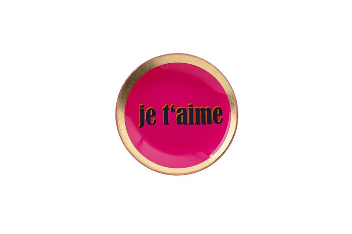 Je t'aime Love Plates | Giftcompany