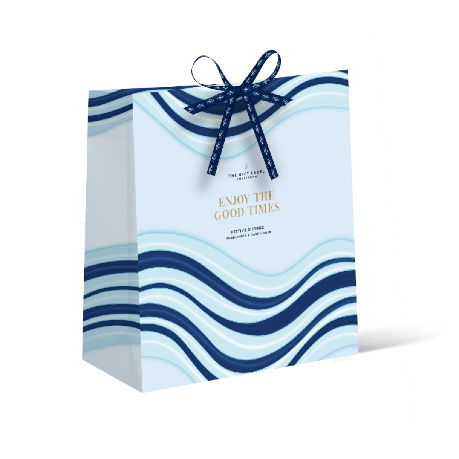 Kerstcadeaudoos envelop Enjoy The Good Times | The Gift Label