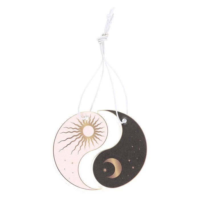 Pak van 2 Yin Yang Vanille Geurende Luchtverfrissers | Something Different