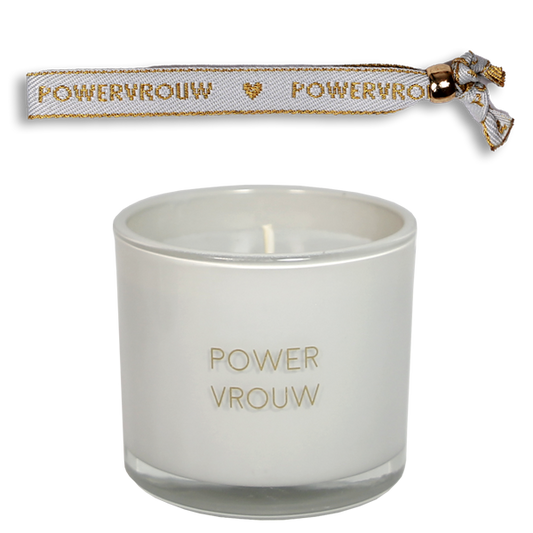 Powervrouw - met armband - Sojakaars | My Flame Lifestyle