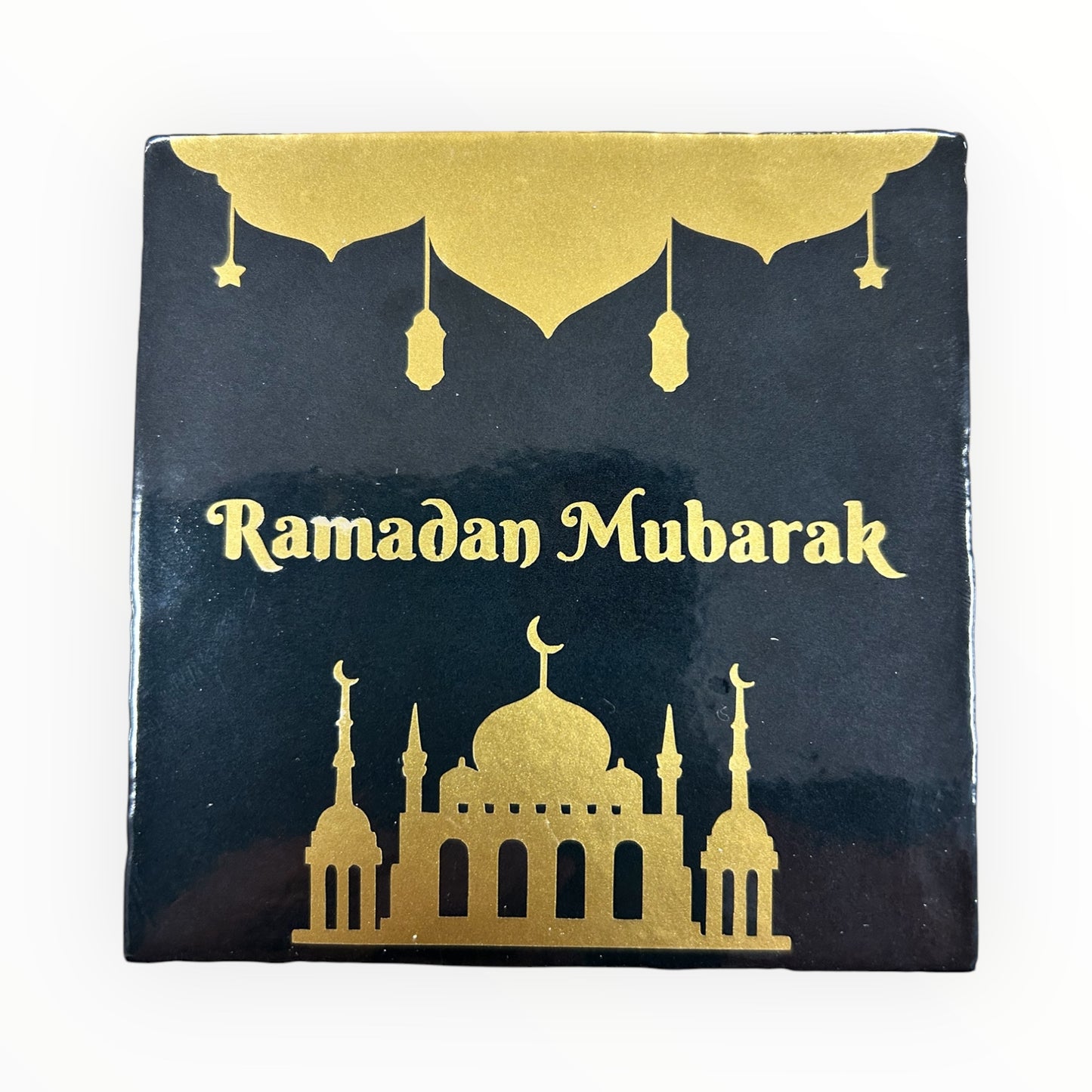 Teksttegel Ramadan Mubarak B