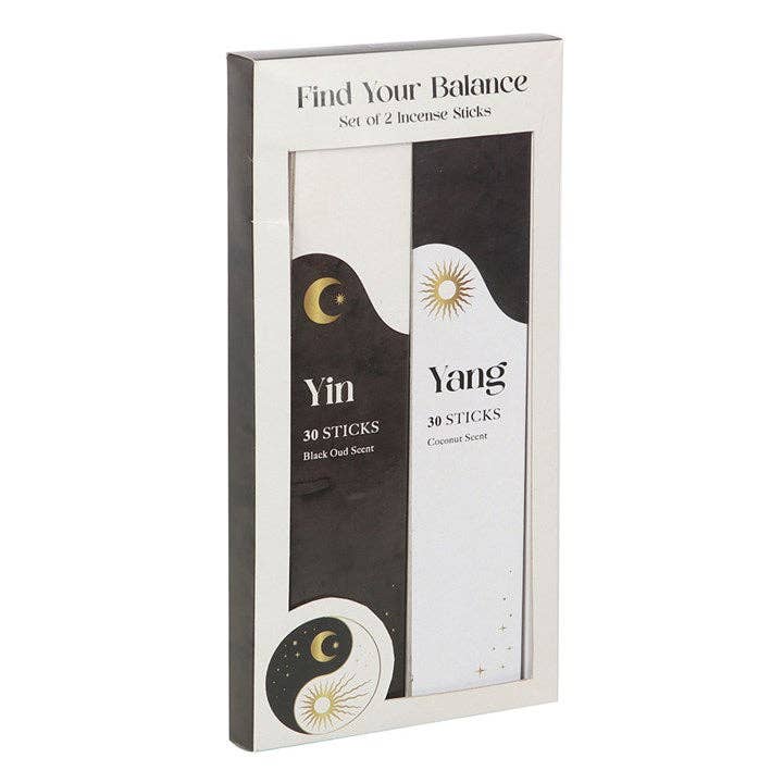 Set van 2 Yin Yang wierookstokjes pakketten | Something Different