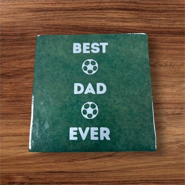 Teksttegel Best dad ever