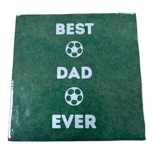 Teksttegel Best dad ever