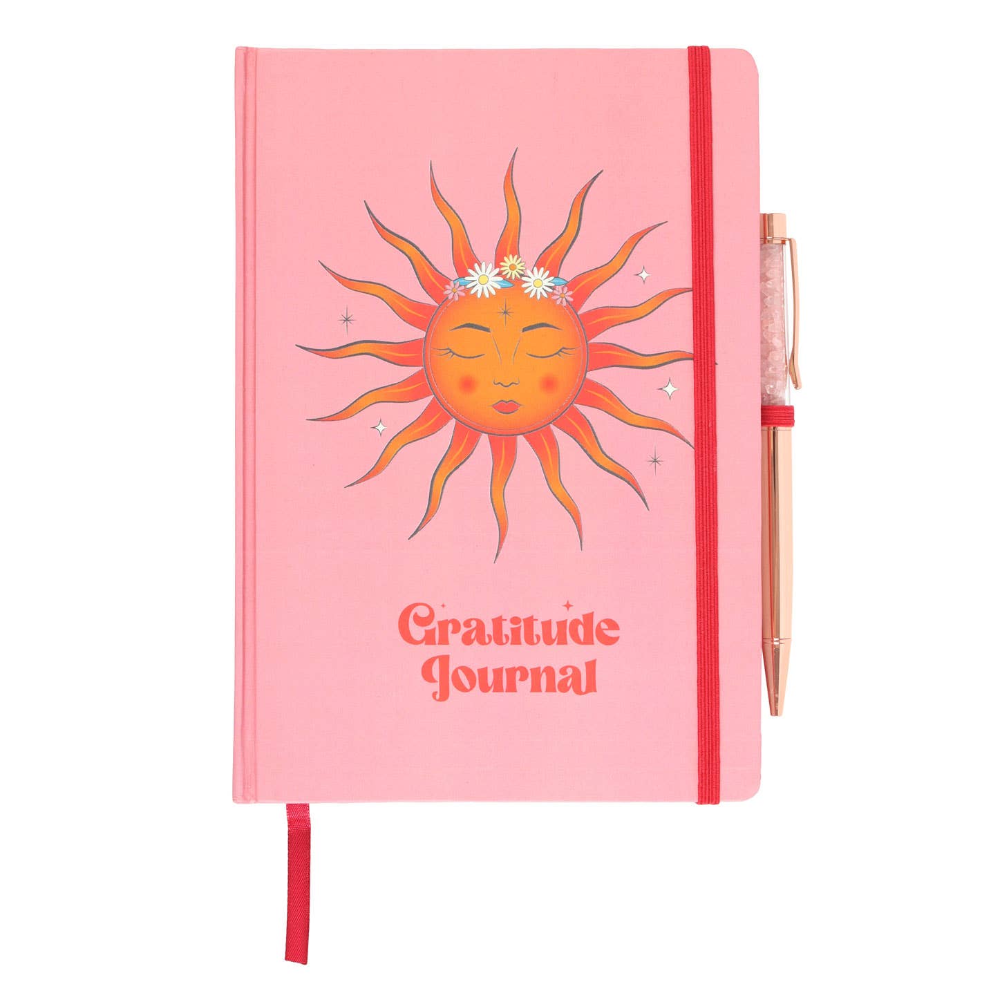 The Sun Gratitude Journal met Rozenkwartspen | Something Different