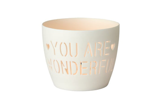 waxinelichthouder-you-are-wonderful