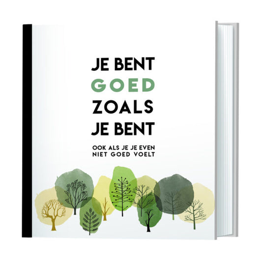 je bent goed zoals je bent lifestyle boek