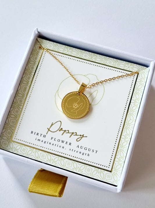 ketting-geboortebloem-augustus-goud