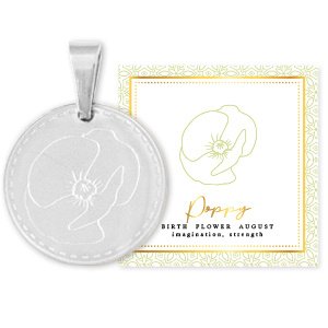 ketting-geboortebloem-augustus-zilver