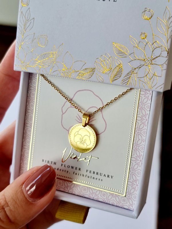 ketting-geboortebloem-februari-goud