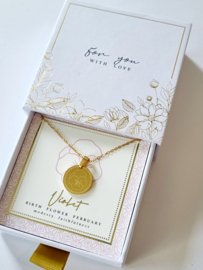 ketting-geboortebloem-februari-goud