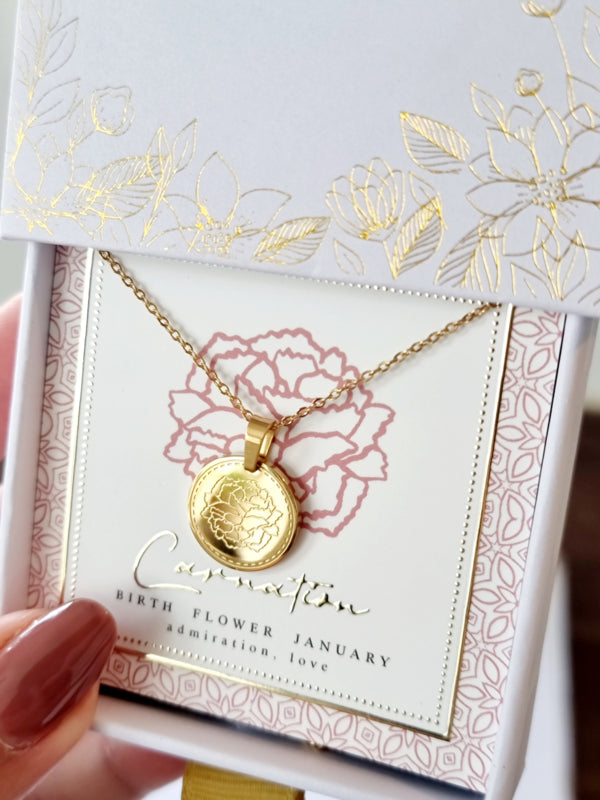 ketting-geboortebloem-januari-goud