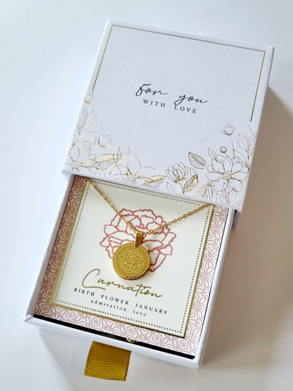 ketting-geboortebloem-januari-goud