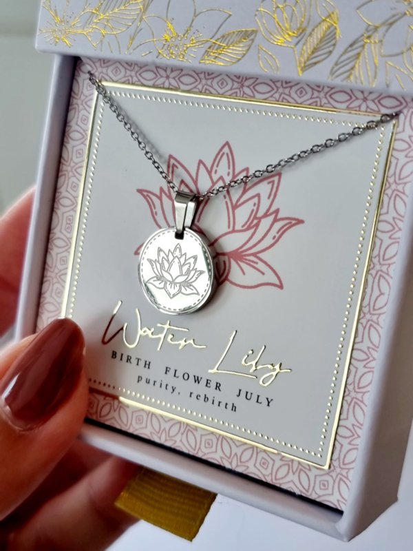 ketting-geboortebloem-juli-zilver