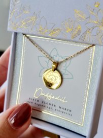 ketting-geboortebloem-maart-goud