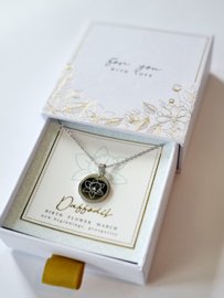 ketting-geboortebloem-maart-zilver