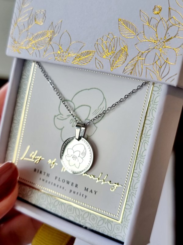 ketting-geboortebloem-mei-zilver