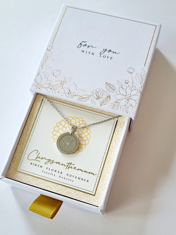 ketting-geboortebloem-november-zilver
