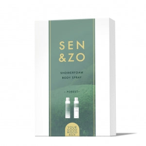 senenzo goodmoodbox forest showerfoam bodyspray