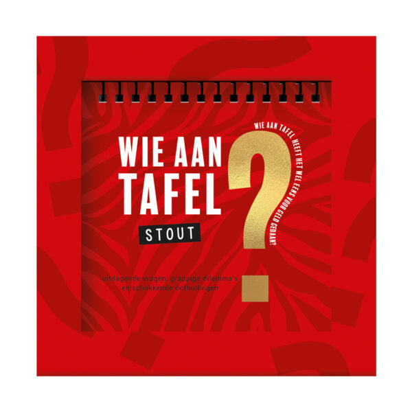 wie aan tafel stout lifestyle